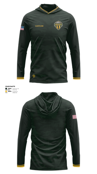 Long Sleeve Performance Shirt with hood, GHANSU W.C. 2026Shadow Ridge MS Staff, Men's Soccer, Teamtime, Team time, sublimation, custom sports apparel, team uniforms, spirit wear, spiritwear, sports uniforms, custom shirts, team store, custom team store, fundraiser sports, apparel fundraiser