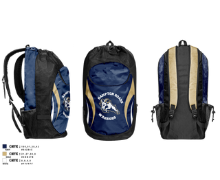 Gear Bag, Hampton Roads Warriors, , Teamtime, Team time, sublimation, custom sports apparel, team uniforms, spirit wear, spiritwear, sports uniforms, custom shirts, team store, custom team store, fundraiser sports, apparel fundraiser