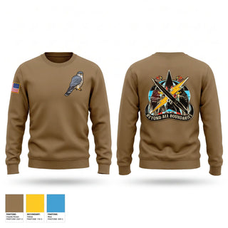 Crew Neck Sweatshirt, Bravo company, Army, Teamtime, Team time, sublimation, custom sports apparel, team uniforms, spirit wear, spiritwear, sports uniforms, custom shirts, team store, custom team store, fundraiser sports, apparel fundraiser