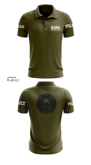 Short Sleeve Performance Polo, North Missouri Drug Task Force, Police, Teamtime, Team time, sublimation, custom sports apparel, team uniforms, spirit wear, spiritwear, sports uniforms, custom shirts, team store, custom team store, fundraiser sports, apparel fundraiser