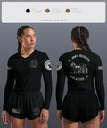 LANCASTE, PA RECRUITING 53136783 Women's Long Sleeve V-neck Shirt - 1