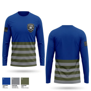 Long Sleeve Performance Shirt, Wilder Police Department, Police, Teamtime, Team time, sublimation, custom sports apparel, team uniforms, spirit wear, spiritwear, sports uniforms, custom shirts, team store, custom team store, fundraiser sports, apparel fundraiser
