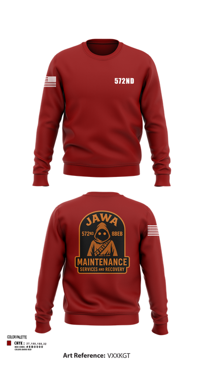 572nd 81334330 Crew Neck Sweatshirt - 103