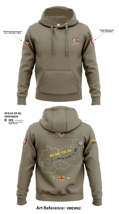30th MED BDE DEF25 68562448 Hoodie - 60