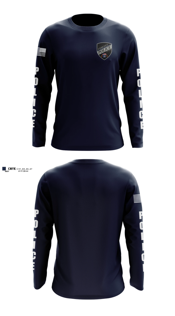 Long Sleeve Performance Shirt, Endicott Police Department, Police, Teamtime, Team time, sublimation, custom sports apparel, team uniforms, spirit wear, spiritwear, sports uniforms, custom shirts, team store, custom team store, fundraiser sports, apparel fundraiser