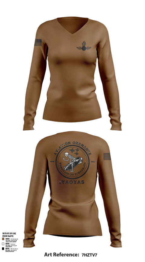 Womens Long Sleeve Vneck Shirt, VX-9, Navy, Teamtime, Team time, sublimation, custom sports apparel, team uniforms, spirit wear, spiritwear, sports uniforms, custom shirts, team store, custom team store, fundraiser sports, apparel fundraiser
