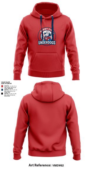 Hoodie, Underdogs, Baseball, Teamtime, Team time, sublimation, custom sports apparel, team uniforms, spirit wear, spiritwear, sports uniforms, custom shirts, team store, custom team store, fundraiser sports, apparel fundraiser
