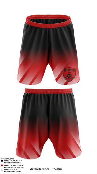 Athletic Shorts With Pockets, Freeport FC, Men's Soccer, Teamtime, Team time, sublimation, custom sports apparel, team uniforms, spirit wear, spiritwear, sports uniforms, custom shirts, team store, custom team store, fundraiser sports, apparel fundraiser