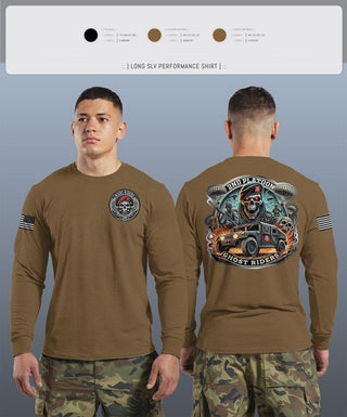 Long Sleeve Performance Shirt, Ghost Riders, , Teamtime, Team time, sublimation, custom sports apparel, team uniforms, spirit wear, spiritwear, sports uniforms, custom shirts, team store, custom team store, fundraiser sports, apparel fundraiser