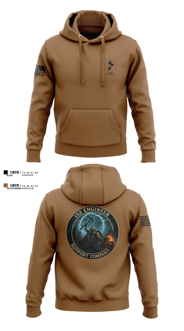 Hoodie, 152 ESC, , Teamtime, Team time, sublimation, custom sports apparel, team uniforms, spirit wear, spiritwear, sports uniforms, custom shirts, team store, custom team store, fundraiser sports, apparel fundraiser
