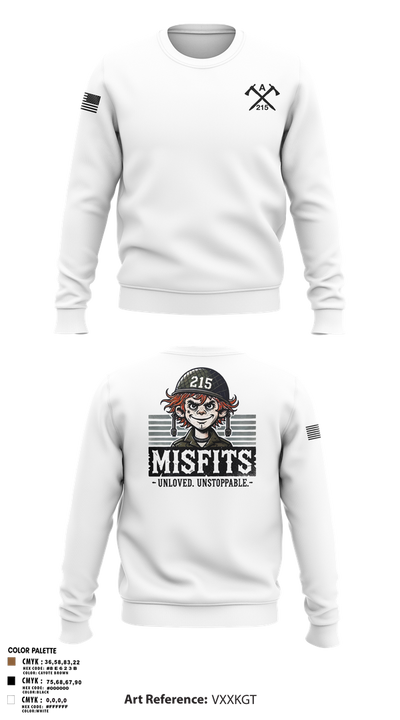 CAT 215 64417206 Crew Neck Sweatshirt - 5