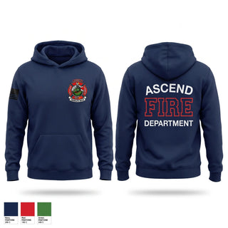 Hoodie, Ascend Fire Department, Fire Department, Teamtime, Team time, sublimation, custom sports apparel, team uniforms, spirit wear, spiritwear, sports uniforms, custom shirts, team store, custom team store, fundraiser sports, apparel fundraiser