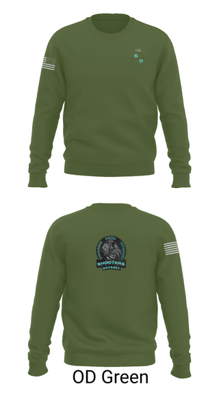 Crew Neck Sweatshirt, Shooters odyssey, National Guard, Teamtime, Team time, sublimation, custom sports apparel, team uniforms, spirit wear, spiritwear, sports uniforms, custom shirts, team store, custom team store, fundraiser sports, apparel fundraiser