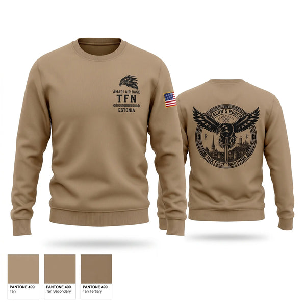 Crew Neck Sweatshirt, Task Force Nighthawk, Air Force, Teamtime, Team time, sublimation, custom sports apparel, team uniforms, spirit wear, spiritwear, sports uniforms, custom shirts, team store, custom team store, fundraiser sports, apparel fundraiser