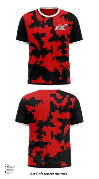 Short Sleeve Performance Shirt, Chevak Comets, Wrestling, Teamtime, Team time, sublimation, custom sports apparel, team uniforms, spirit wear, spiritwear, sports uniforms, custom shirts, team store, custom team store, fundraiser sports, apparel fundraiser