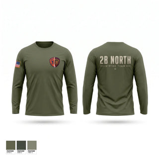 Long Sleeve Performance Shirt, 2B North Strike Team, Police, Teamtime, Team time, sublimation, custom sports apparel, team uniforms, spirit wear, spiritwear, sports uniforms, custom shirts, team store, custom team store, fundraiser sports, apparel fundraiser