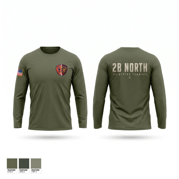 Long Sleeve Performance Shirt, 2B North Strike Team, Police, Teamtime, Team time, sublimation, custom sports apparel, team uniforms, spirit wear, spiritwear, sports uniforms, custom shirts, team store, custom team store, fundraiser sports, apparel fundraiser