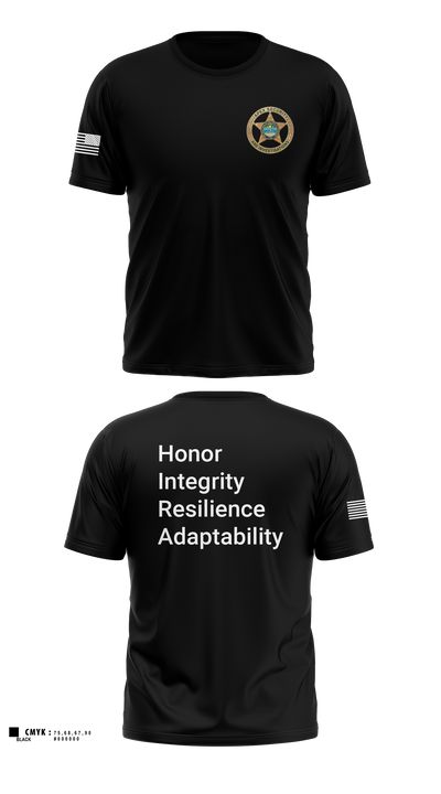 Apex Security and Investigations Soft Poly Tee Cotton Like Feel - 2
