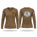 B co 834 ASB Women's Long Sleeve V-neck Shirt - 0