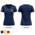 Atlanta Police Department Women's Short Sleeve V-neck Shirt - 1