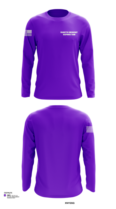 Palmetto Emergency Response Team 30218483 Long Sleeve Performance Shirt 102