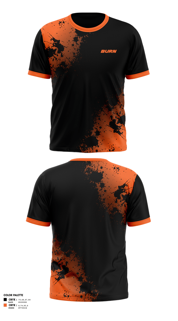 Short Sleeve Performance Shirt, BURN, Spirit Store, Teamtime, Team time, sublimation, custom sports apparel, team uniforms, spirit wear, spiritwear, sports uniforms, custom shirts, team store, custom team store, fundraiser sports, apparel fundraiser