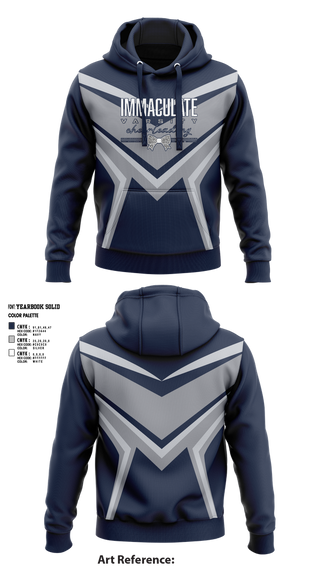 Hoodie, Immaculate Cheer, Cheer, Teamtime, Team time, sublimation, custom sports apparel, team uniforms, spirit wear, spiritwear, sports uniforms, custom shirts, team store, custom team store, fundraiser sports, apparel fundraiser