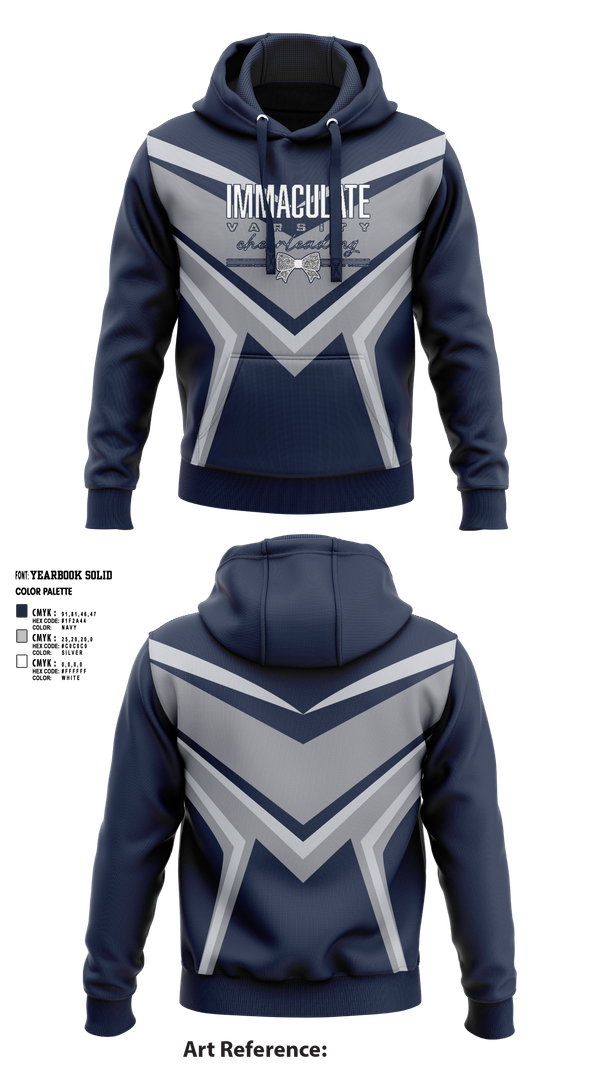 Hoodie, Immaculate Cheer, Cheer, Teamtime, Team time, sublimation, custom sports apparel, team uniforms, spirit wear, spiritwear, sports uniforms, custom shirts, team store, custom team store, fundraiser sports, apparel fundraiser
