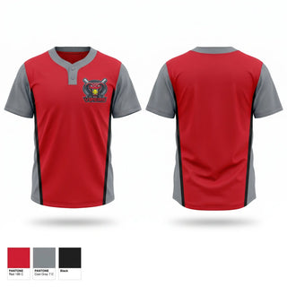 Two Button Softball Jersey, Vipers, Softball, Teamtime, Team time, sublimation, custom sports apparel, team uniforms, spirit wear, spiritwear, sports uniforms, custom shirts, team store, custom team store, fundraiser sports, apparel fundraiser