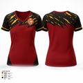 Encina Bulldogs 13200611 Women's Short Sleeve V-neck Shirt - 1