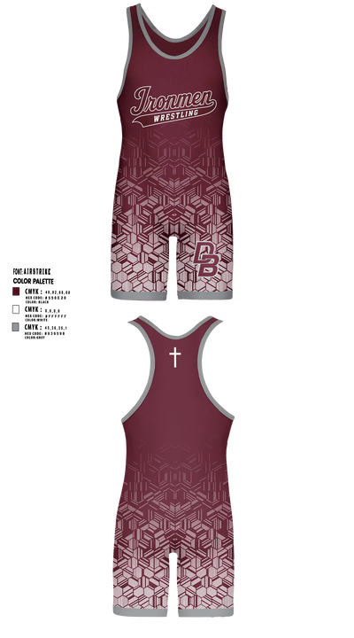 Don Bosco Wrestling Singlet - 6