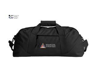 Duffle Bag, McDonough County, Fire Department, Teamtime, Team time, sublimation, custom sports apparel, team uniforms, spirit wear, spiritwear, sports uniforms, custom shirts, team store, custom team store, fundraiser sports, apparel fundraiser
