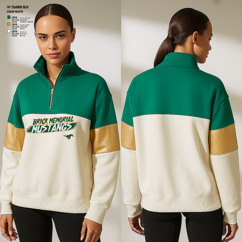 Quarter Zip Jacket, Brick Memorial Field Hockey, Field Hockey, Teamtime, Team time, sublimation, custom sports apparel, team uniforms, spirit wear, spiritwear, sports uniforms, custom shirts, team store, custom team store, fundraiser sports, apparel fundraiser