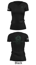 KOKOROHOUSE 58124370 Women's Short Sleeve V-neck Shirt - 28