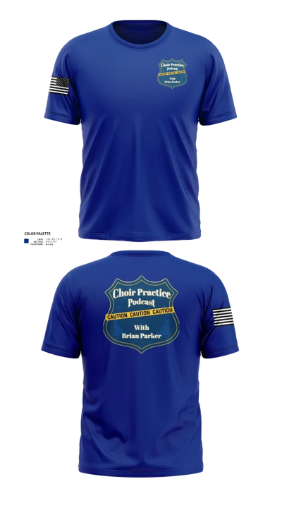 Choir Practice Podcast 63786957 Short Sleeve Performance Shirt - 21