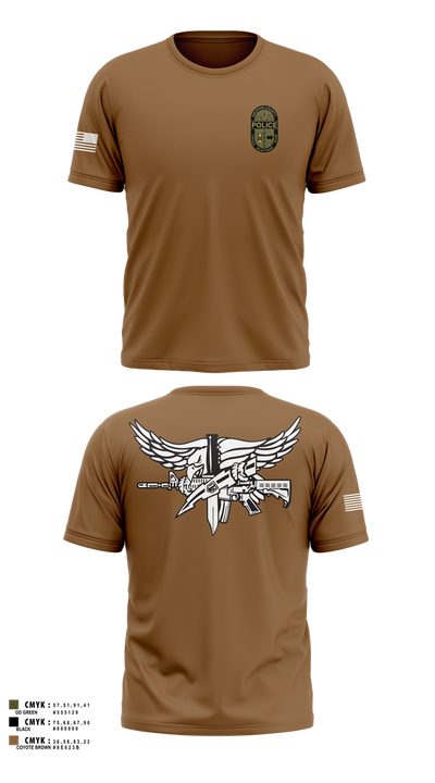 DAUPHIN COUNTY CRT 14886529 Old School Cotton Feel Shirt - 102