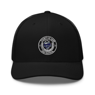 Ashe County Fire Marshal Office 3223251 Retro Trucker Hat | Yupoong 6606
