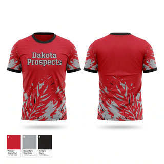 Short Sleeve Performance Shirt, Dakota Prospects, Men's Basketball, Teamtime, Team time, sublimation, custom sports apparel, team uniforms, spirit wear, spiritwear, sports uniforms, custom shirts, team store, custom team store, fundraiser sports, apparel fundraiser