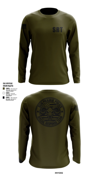 Long Sleeve Performance Shirt, SRT, Police, Teamtime, Team time, sublimation, custom sports apparel, team uniforms, spirit wear, spiritwear, sports uniforms, custom shirts, team store, custom team store, fundraiser sports, apparel fundraiser