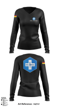 MOL Medical 81233881 Women's Long Sleeve V-neck Shirt - 1