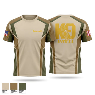 Old School Cotton Feel Shirt, University of Delaware Police Department-K9 Patti, Police, Teamtime, Team time, sublimation, custom sports apparel, team uniforms, spirit wear, spiritwear, sports uniforms, custom shirts, team store, custom team store, fundraiser sports, apparel fundraiser