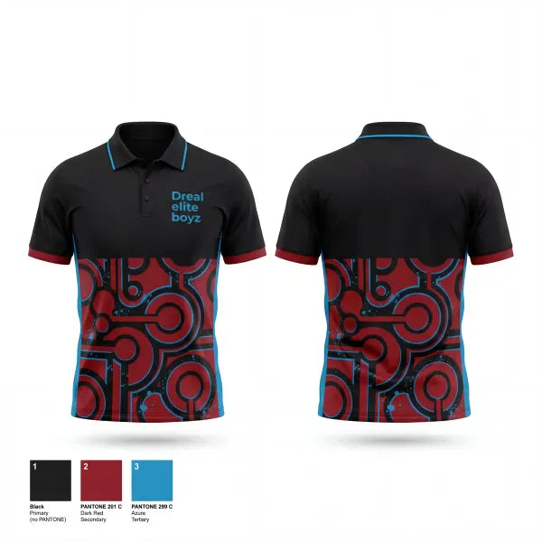 Short Sleeve Performance Polo, D-real elite boyz, , Teamtime, Team time, sublimation, custom sports apparel, team uniforms, spirit wear, spiritwear, sports uniforms, custom shirts, team store, custom team store, fundraiser sports, apparel fundraiser