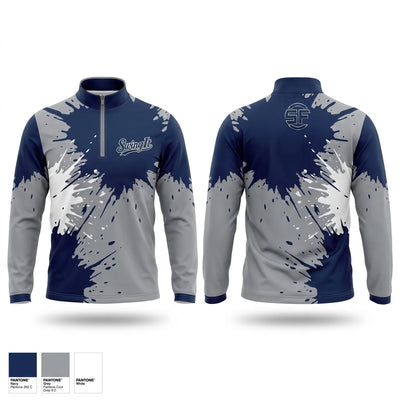 Swing It Fastpitch Quarter Zip Jacket - 1