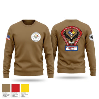 Crew Neck Sweatshirt, Lorain County Technical Rescue Response Team, Fire Department, Teamtime, Team time, sublimation, custom sports apparel, team uniforms, spirit wear, spiritwear, sports uniforms, custom shirts, team store, custom team store, fundraiser sports, apparel fundraiser