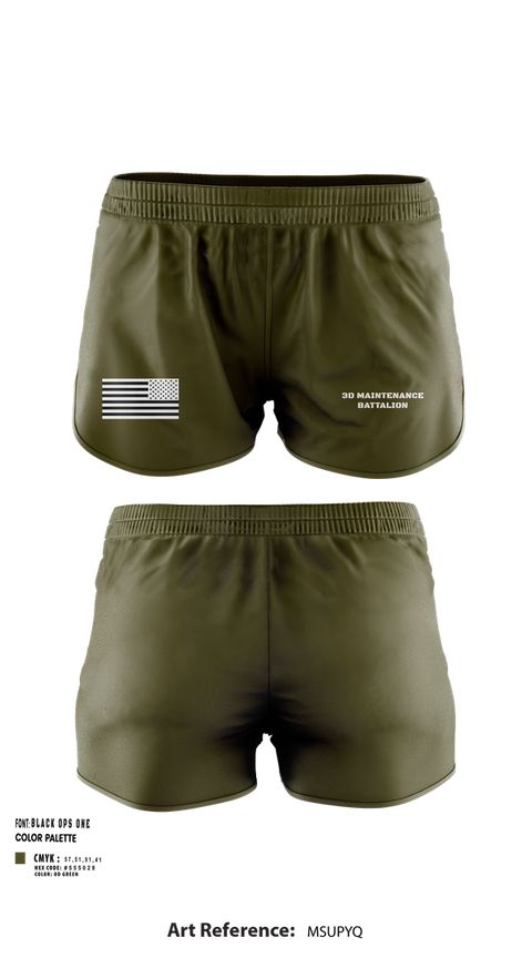 Ranger Panties, 3D Maintenance Battalion, , Teamtime, Team time, sublimation, custom sports apparel, team uniforms, spirit wear, spiritwear, sports uniforms, custom shirts, team store, custom team store, fundraiser sports, apparel fundraiser