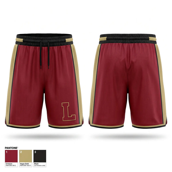 Athletic Shorts With Pockets, Logan High School, Baseball, Teamtime, Team time, sublimation, custom sports apparel, team uniforms, spirit wear, spiritwear, sports uniforms, custom shirts, team store, custom team store, fundraiser sports, apparel fundraiser