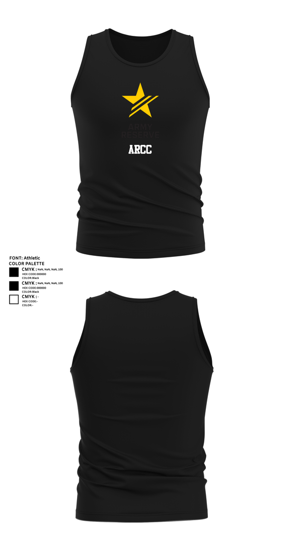 Tank Top, ARCC, Army, Teamtime, Team time, sublimation, custom sports apparel, team uniforms, spirit wear, spiritwear, sports uniforms, custom shirts, team store, custom team store, fundraiser sports, apparel fundraiser