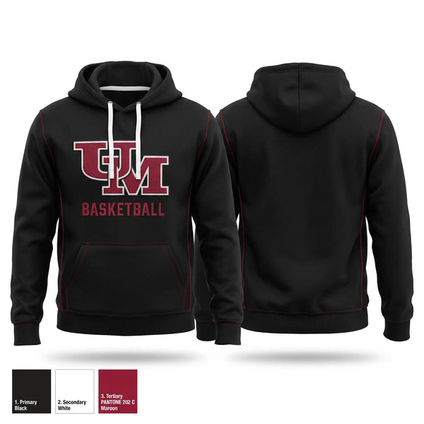 Hoodie, University of Mobile, Men's Basketball, Teamtime, Team time, sublimation, custom sports apparel, team uniforms, spirit wear, spiritwear, sports uniforms, custom shirts, team store, custom team store, fundraiser sports, apparel fundraiser