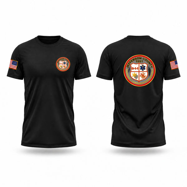 Jefferson County E911 Short Sleeve Performance Shirt - 1