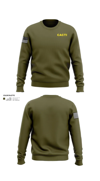 Crew Neck Sweatshirt, Cacti, , Teamtime, Team time, sublimation, custom sports apparel, team uniforms, spirit wear, spiritwear, sports uniforms, custom shirts, team store, custom team store, fundraiser sports, apparel fundraiser